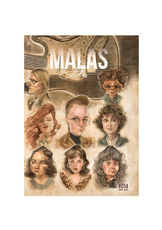 Tapa de edicion 14 Revista Malas Artes