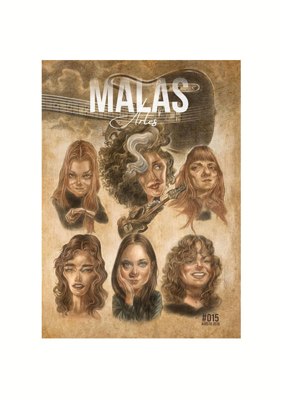 Tapa de edicion 15 Revista Malas Artes